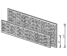 Perforated Air Flow Tiles